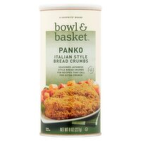 Bowl & Basket Panko Italian Style Bread Crumbs, 8 oz, 8 Ounce