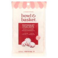 Bowl & Basket Peppermint Starlights Candy, 10 oz, 10 Ounce