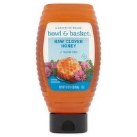 Bowl & Basket Raw Clover Honey, 16 oz