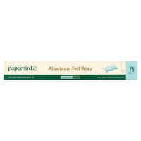 Paperbird Aluminum Foil Wrap 75 Sq Ft, 1 count