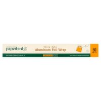 Paperbird Heavy Duty Aluminum Foil Wrap 50 Sq Ft, 1 count, 50 Square foot