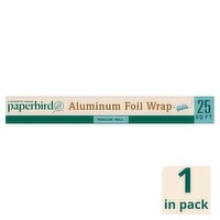 Paperbird  Aluminum Foil Wrap 25 Sq Ft, 1 count