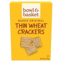 Bowl & Basket Baked Original Thin Wheat Crackers, 8.5 oz