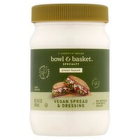 Bowl & Basket Specialty Plant-Based Vegan Spread & Dressing, 15 fl oz, 15 Fluid ounce