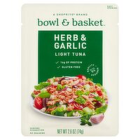 Bowl & Basket Herb & Garlic Light Tuna, 2.6 oz