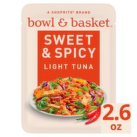 Bowl & Basket Sweet & Spicy Light Tuna, 2.6 oz, 2.6 Ounce