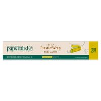 Paperbird Clear Plastic Wrap Slide Cutter, 1 count