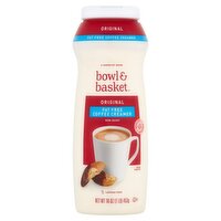 Bowl & Basket Original Fat Free Coffee Creamer Non-Dairy, 16 oz, 16 Ounce