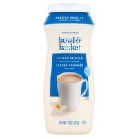 Bowl & Basket French Vanilla Coffee Creamer Non-Dairy, 15 oz, 15 Ounce