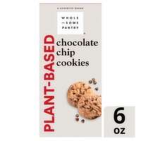 Wholesome Pantry Plant-Based Chocolate Chip Cookies, 6 oz