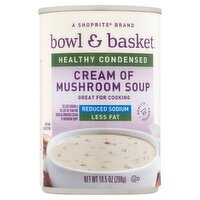 Bowl & Basket Healthy Condensed Cream of Mushroom Soup, 10.5 oz, 10.5 Ounce