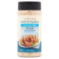 Bowl & Basket Gluten Free Plain Bread Crumbs, 9 oz