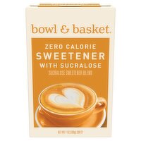 Bowl & Basket Zero Calorie Sweetener with Sucralose, 200 count, 7 oz