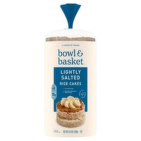 Bowl & Basket Lightly Salted Rice Cakes, 4.9 oz