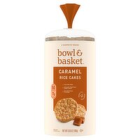 Bowl & Basket Caramel Rice Cakes, 6.56 oz, 6.56 Ounce