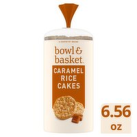 Bowl & Basket Caramel Rice Cakes, 6.56 oz, 6.56 Ounce