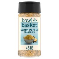 Bowl & Basket Lemon Pepper Seasoning, 4.5 oz