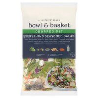 Bowl & Basket Everything Seasoned Salad Chopped Kit, 11.57 oz, 1 Each