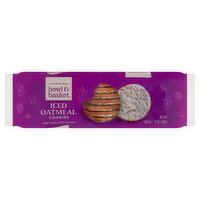 Bowl & Basket Iced Oatmeal Cookies, 12 oz