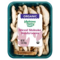 Wholesome Pantry Organic Sliced Shiitake Mushrooms, 5 oz