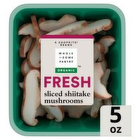 Wholesome Pantry Organic Fresh Sliced Shiitake Mushrooms, 5 oz