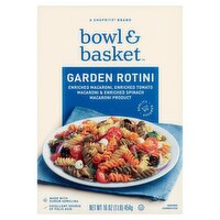 Bowl & Basket Garden Rotini Pasta, 16 oz, 16 Ounce