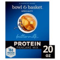 Bowl & Basket Specialty Buttermilk Protein Pancake Mix, 20 oz