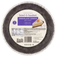 Bowl & Basket Chocolate Cookie 9" Pie Crust, 6 oz