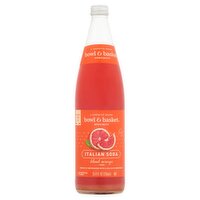 Bowl & Basket Specialty Blood Orange Flavored Italian Soda, 25.4 fl oz