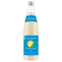 Bowl & Basket Specialty Lemon Flavored Italian Soda, 25.4 fl oz