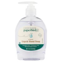 Paperbird Clear Liquid Hand Soap, 7.5 fl oz