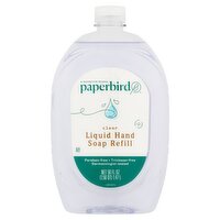 Paperbird Clear Liquid Hand Soap Refill, 50 fl oz, 50 Fluid ounce