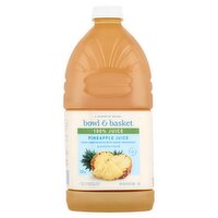 Bowl & Basket 100% Pineapple Juice, 64 fl oz