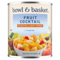 Bowl & Basket Fruit Cocktail in Extra Light Syrup, 29 oz