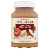 Bowl & Basket Cinnamon Apple Sauce, 24 oz, 24 Ounce