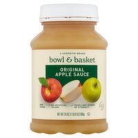 Bowl & Basket Original Apple Sauce, 24 oz