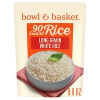 Bowl & Basket 90 Second Long Grain White Rice, 8.8 oz
