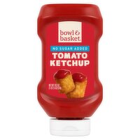 Bowl & Basket No Sugar Added Tomato Ketchup, 18.5 oz