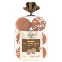 Bowl & Basket Enriched Potato Mini Slider Rolls, 12 count, 15 oz