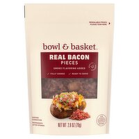 Bowl & Basket Real Bacon Pieces, 2.8 oz