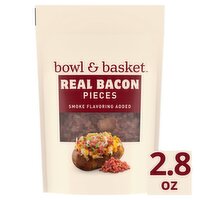 Bowl & Basket Real Bacon Pieces, 2.8 oz