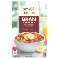 Bowl & Basket Bran Flakes Whole Grain Wheat & Bran Cereal, 18 oz