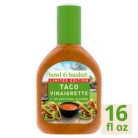 Bowl & Basket Taco Vinaigrette Dressing Limited Edition, 16 fl oz