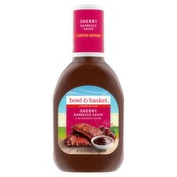 Bowl & Basket Cherry Barbecue Sauce Limited Edition, 16 fl oz