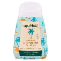 Paperbird Island Breeze Gel Cone Air Freshener, 6 oz