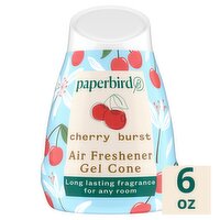 Paperbird Cherry Burst Air Freshener Gel Cone, 6 oz