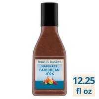 Bowl & Basket Caribbean Jerk Marinade, 12.25 fl oz, 12.25 Fluid ounce