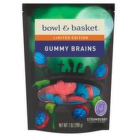 Bowl & Basket Strawberry Gummy Brains Limited Edition, 7 oz