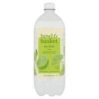 Bowl & Basket Lime Seltzer, 33.8 fl oz