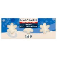 Bowl & Basket Mallo Hot Cocoa Topper Limited Edition, 1.59 oz